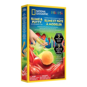 National Geographic - Set educativ experiment de creare Slime si Plastilina National Geographic - 1